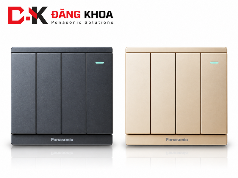 công tắc điện Panasonic chính hãng bền bỉ